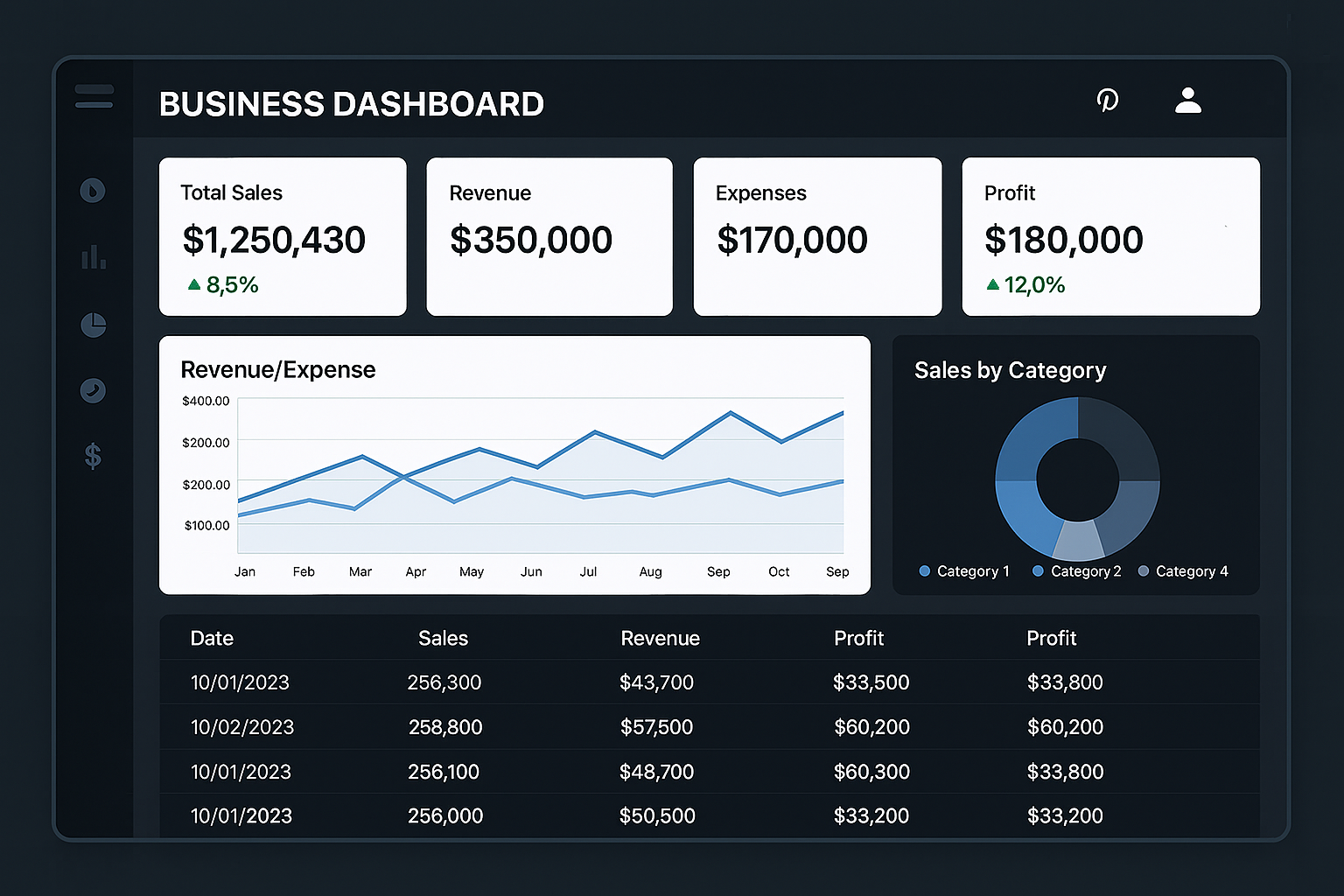 Business Central Dashboard